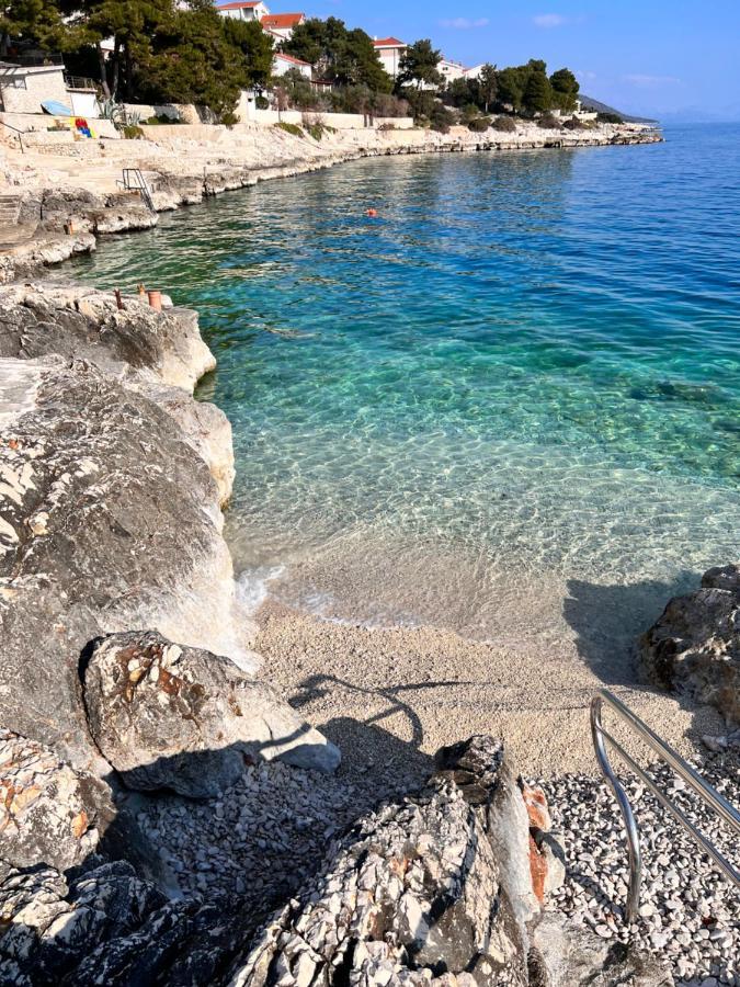 Luxury Beachfront Villa Carlisa Čiovo Dış mekan fotoğraf