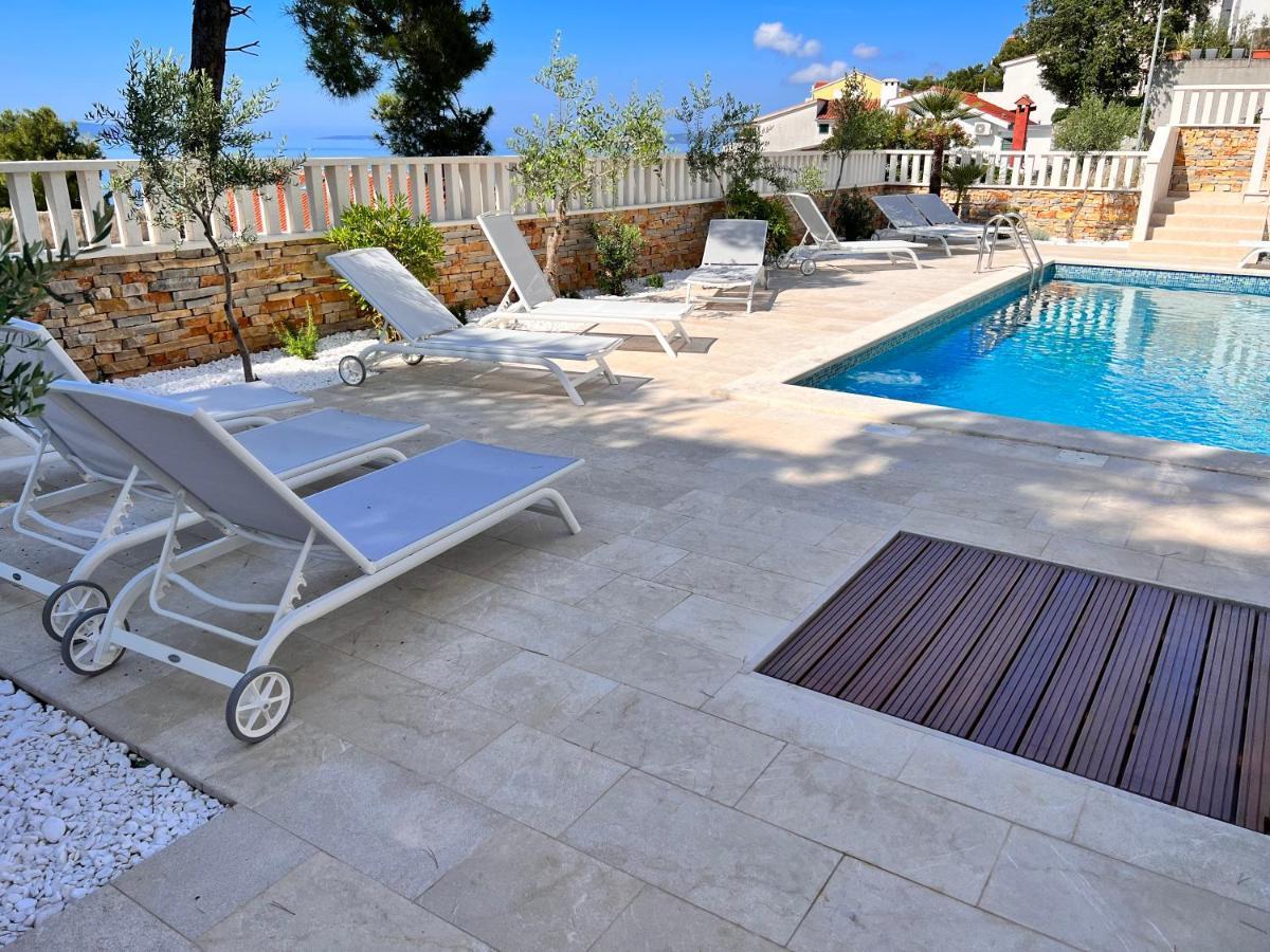 Luxury Beachfront Villa Carlisa Čiovo Dış mekan fotoğraf