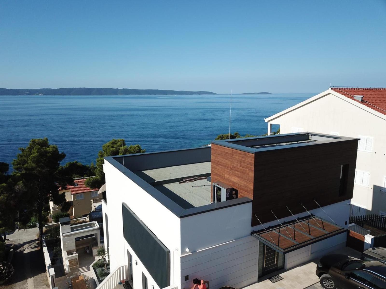 Luxury Beachfront Villa Carlisa Čiovo Dış mekan fotoğraf